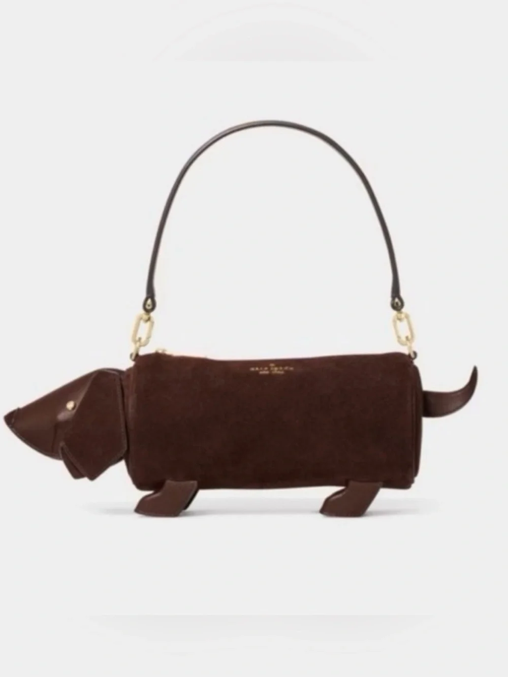 Kate Spade New York Novelty Charlie Dachshund Dog Crossbody Bag